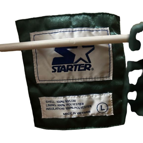 OAKLAND ATHLETICS VARSITY SATIN FULL-SNAP JACKET - Picture 3 of 4